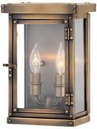Hamilton 2-Light Outdoor 10 1/2-Inch Wall Mount